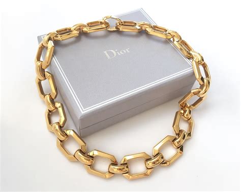 cristian dior chain|genuine christian dior necklace.